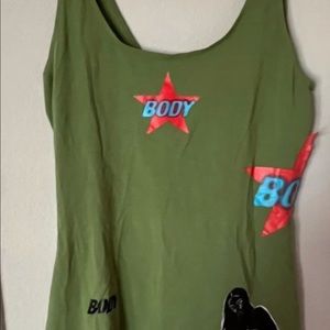 Body by Raven Tracy green bodysuit